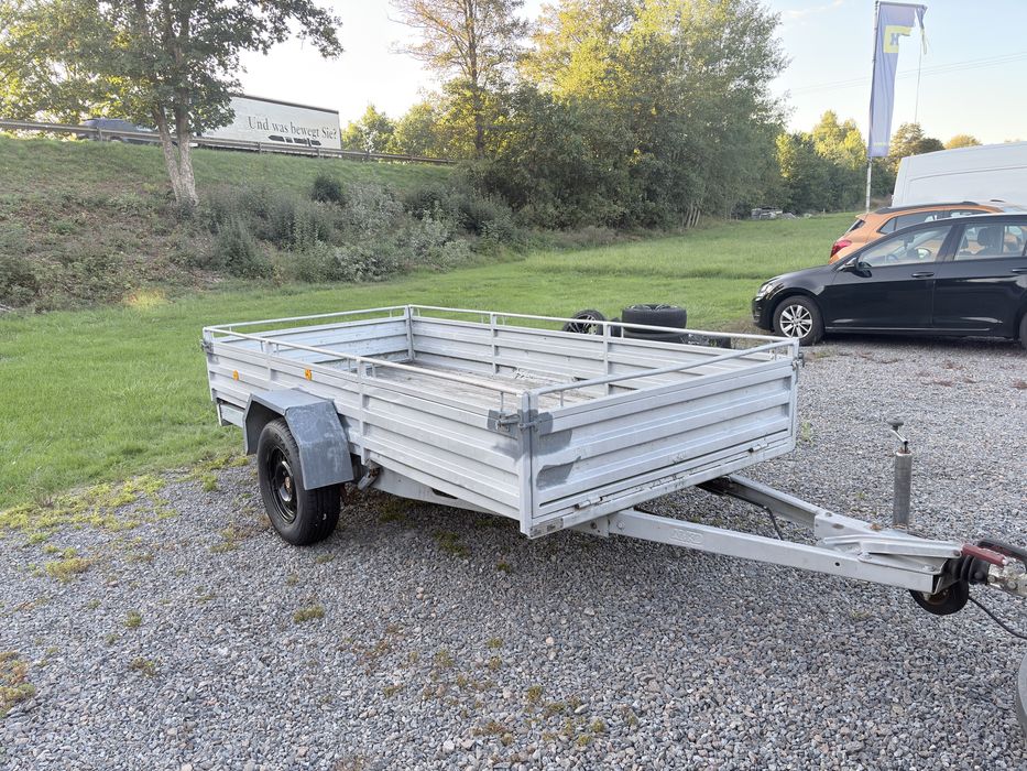 Sprzedam dużą solidną przyczepkę samochodową DMC 1000 kg 326/150