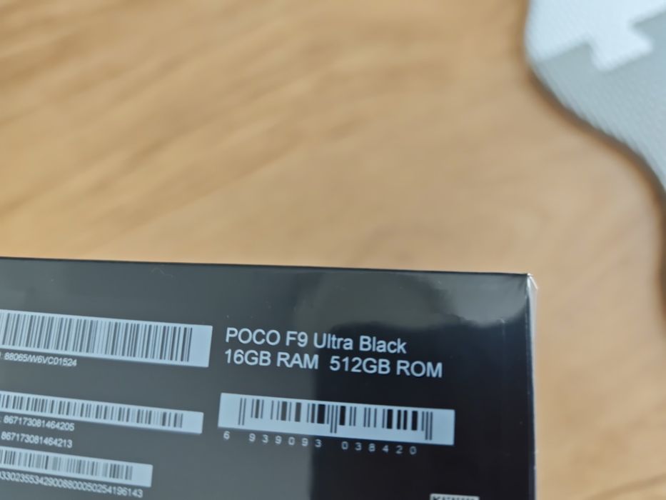 POCO f9 ultra 16/512 GB nowy, zafoliowany