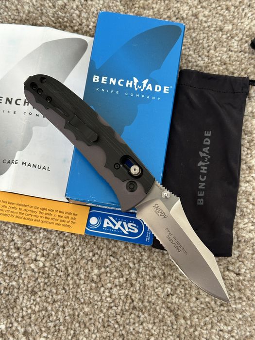 Benchmade 420S Resistor First Production 0005/1000 складний ніж