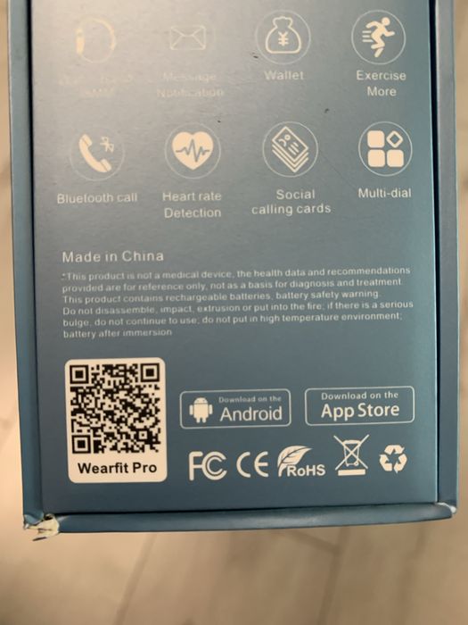 Smart Watch M I 6 mini 38 mm