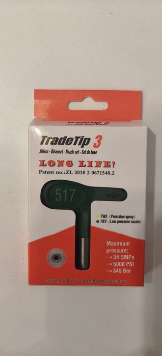 Dysza malarska 517 HEV Niskociśnieniowa do agregatu TradeTip 3