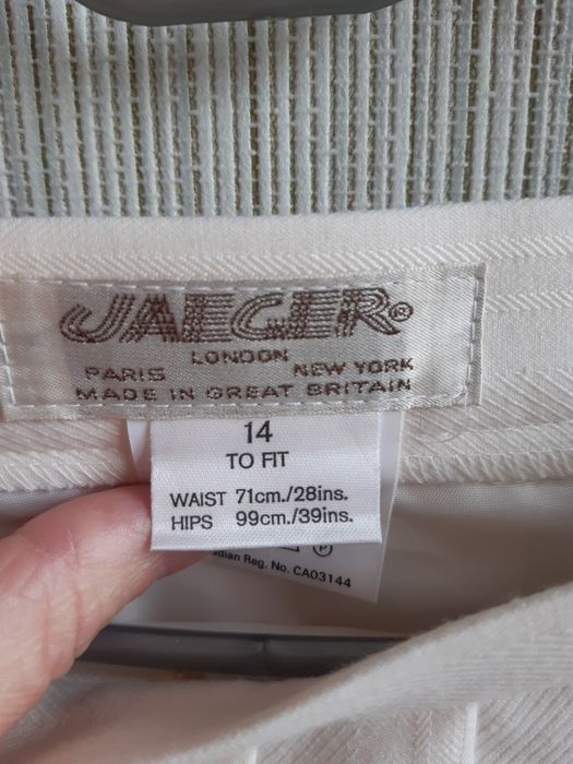 Вінтажна вовняна спідниця-плісе jaeger (old money style)  made in great britain