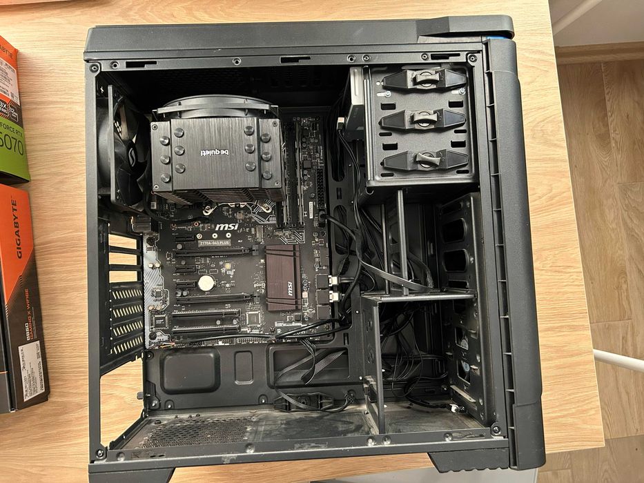 Komputer gamingowy i7 - 6700K, Z170A, 16 GB RAM, chłodzenie be quiet,