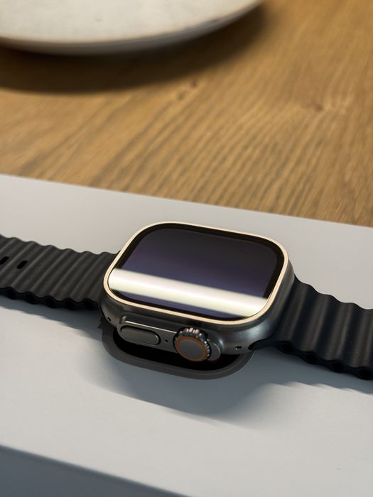 Apple Watch Ultra Titanium | Midnight Ocean Band