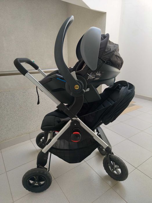 Carrinho Easywalker + Ovo BeSafe iZi Go+ com adaptadores