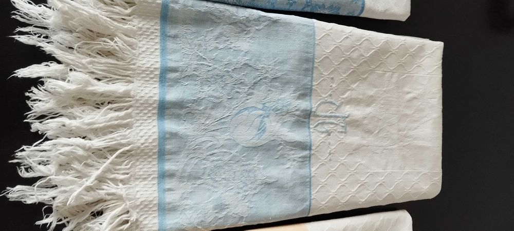 Toalhas de mãos linho antigas