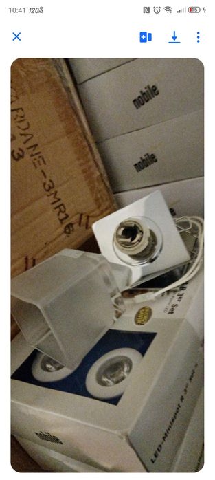 Tenho um stock de 3 mil 500 peças tudo de marca nobil