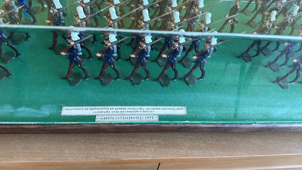 Conjunto de soldadinhos de chumbo de autor