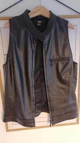 Colete de napa preta