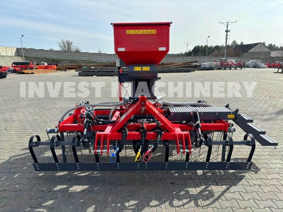 Agregat siewnik do traw brona do łąk GRASS 30 EURO-MASZ