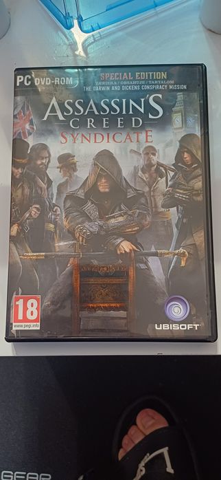 Assassin Creed Syndicate PC pudełko plus płyty CD