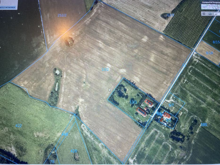 Dzialka rolna 11,56 ha-sprzedam