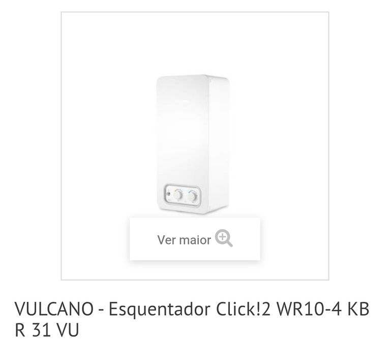 Vendo esquentador Vulcano 10 L