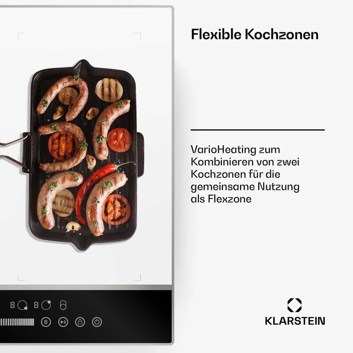 Индукционная плита індукційна поверхня Klarstein DualTone Flex