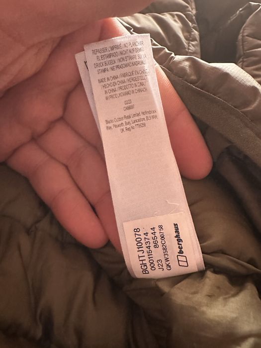 Куртка утеплена Berghaus Ridge-Nomad Hybrid Down Jacket