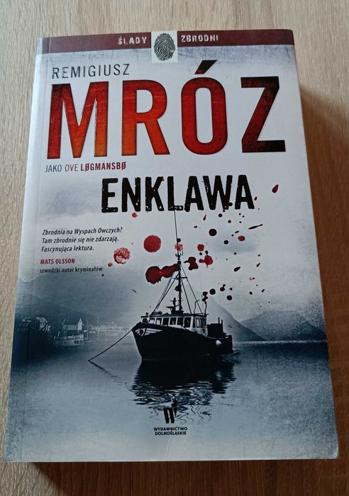 Remigiusz Mróz Enklawa Ove Løgmansbø nowa książka kryminał