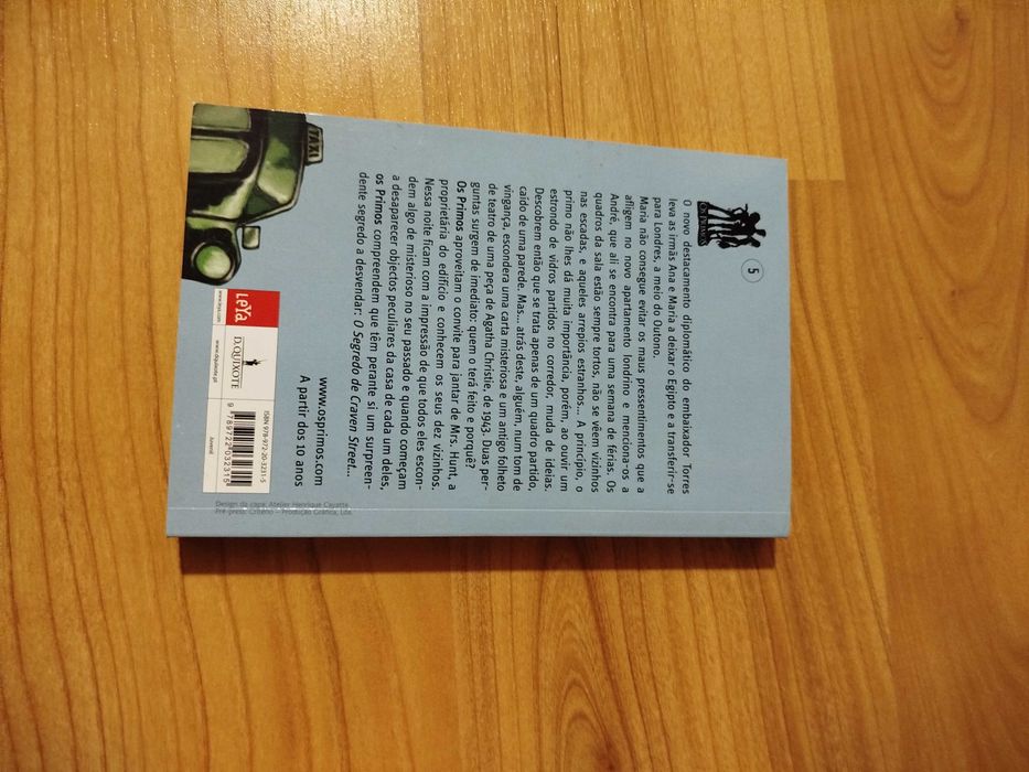 Livro Os Primos - O Segredo de Craven Street