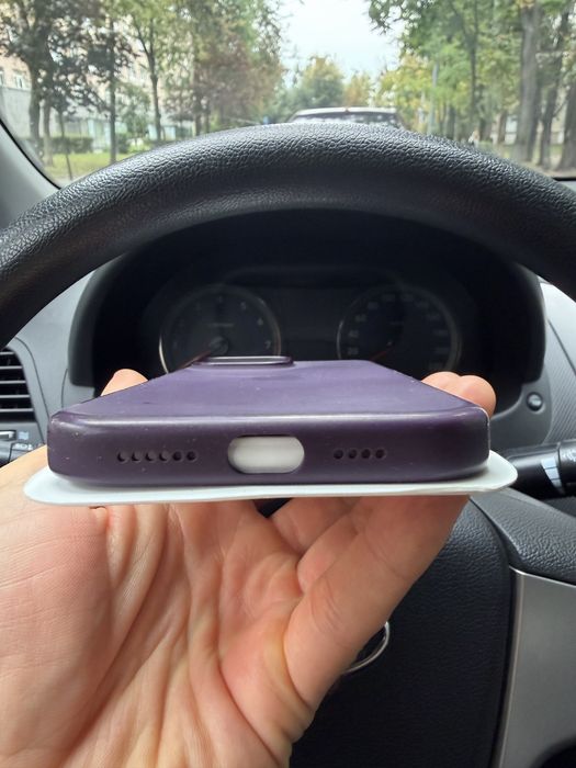 iPhone 16 pro max Silicone Case Plum чохол