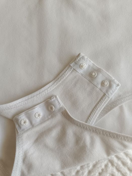 Maillot Ballet com casaco branco 4-5 anos