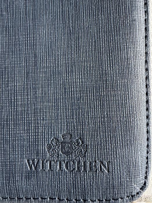 Aktówka Wittchen granatowa, skóra