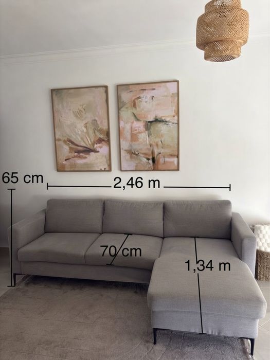 Sofá c/ chaise longue