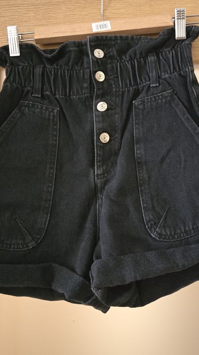 Жіночі джинсові шорти ZARA