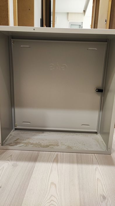 Caixa contador de gás