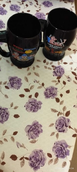 Келехи для пива 2 штуки. Вживані.