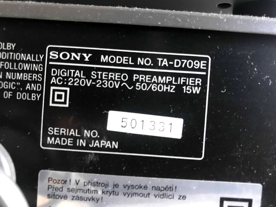 Retro Deck Wieża Sony ST-D709 + CDP Kolekcjonerska Sprawna