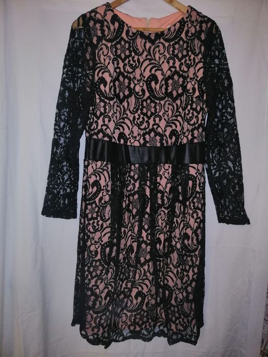 Ажурное кружевное платье