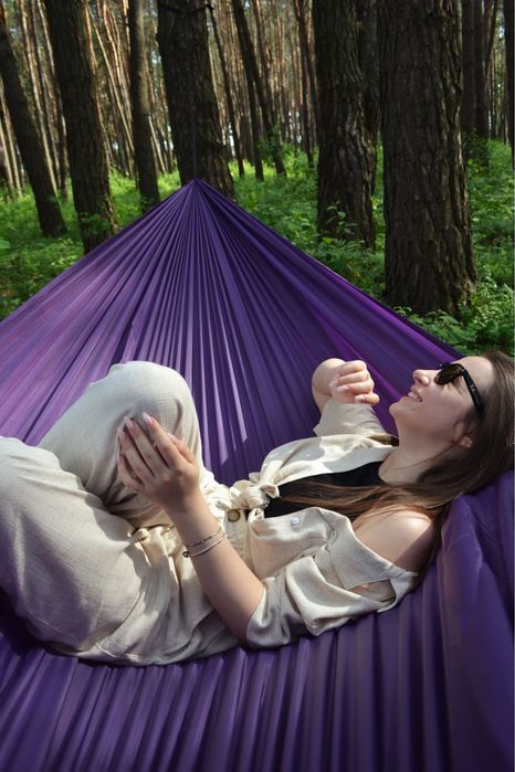 Гамак Lightness Easy 400г витримує 250кг туристичний двохмісний