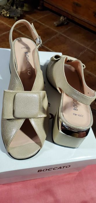 NOWE damskie BOCCATO naturalna skóra rozmiar 40