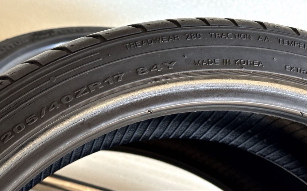 Автошини колеса резина 205/40 R17 Hankook літні 2018 рік