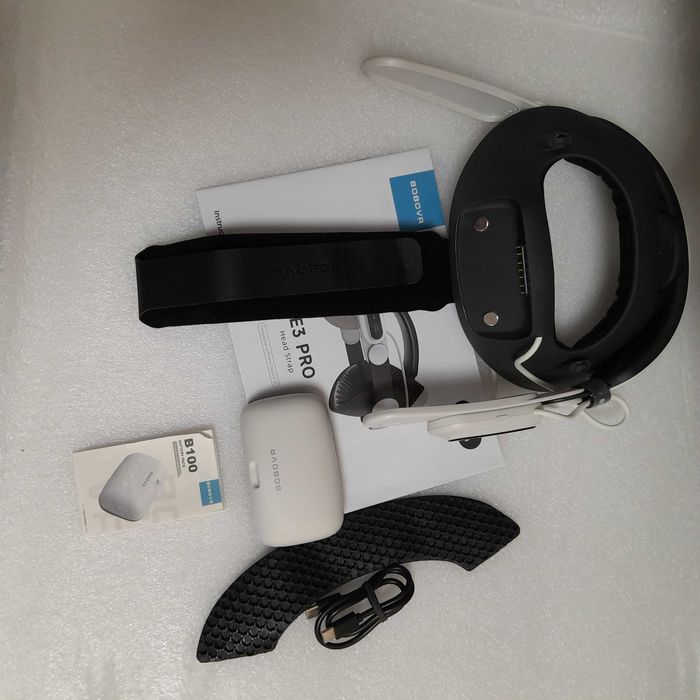 Ергономічне кріплення з акумулятором BOBOVR E3 Pro Head Strap для Meta Quest 3 / 3S (Нове)