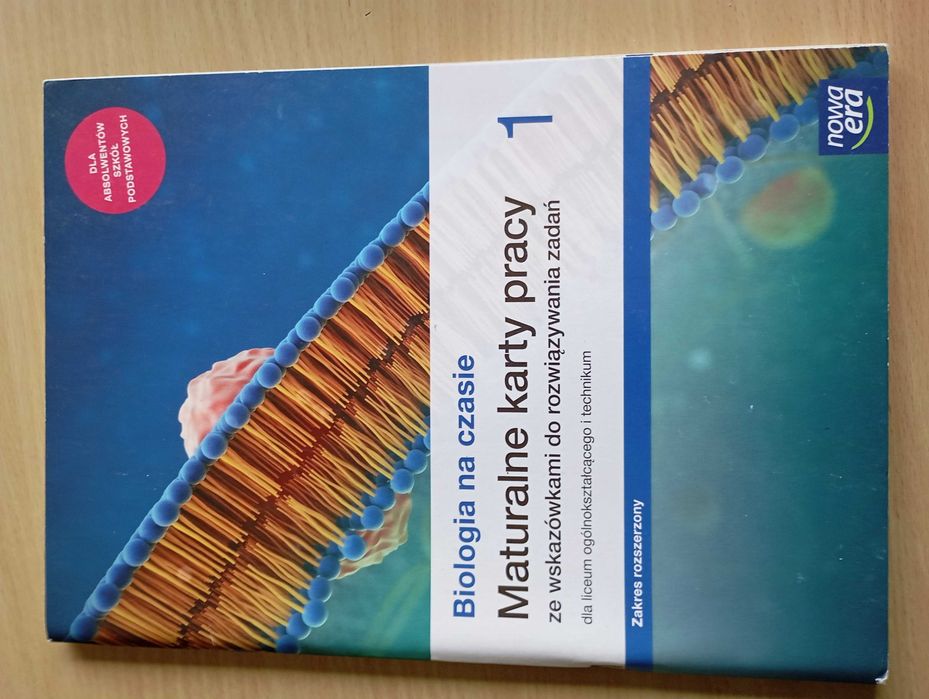 Biologia na szasie 1 Maturalne karty pracy.Nowa Era 2019