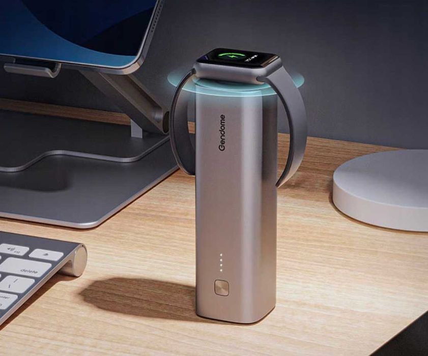 Павербанк з бездротовою швидкою зарядкою для Apple Watch Power bank