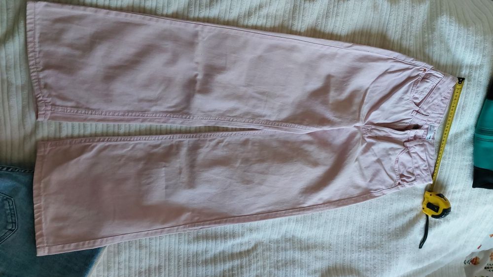 Jeansy wide leg, flare 164cm XS