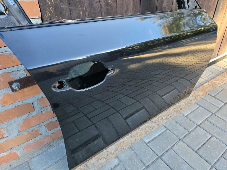 BMW 5 E60 E61 Drzwi Prawe Przód Schwarz 2 668/9 Org. Lakier