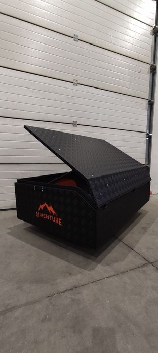 skrzynia bagażnik aluminiowa off road camper teardrop box