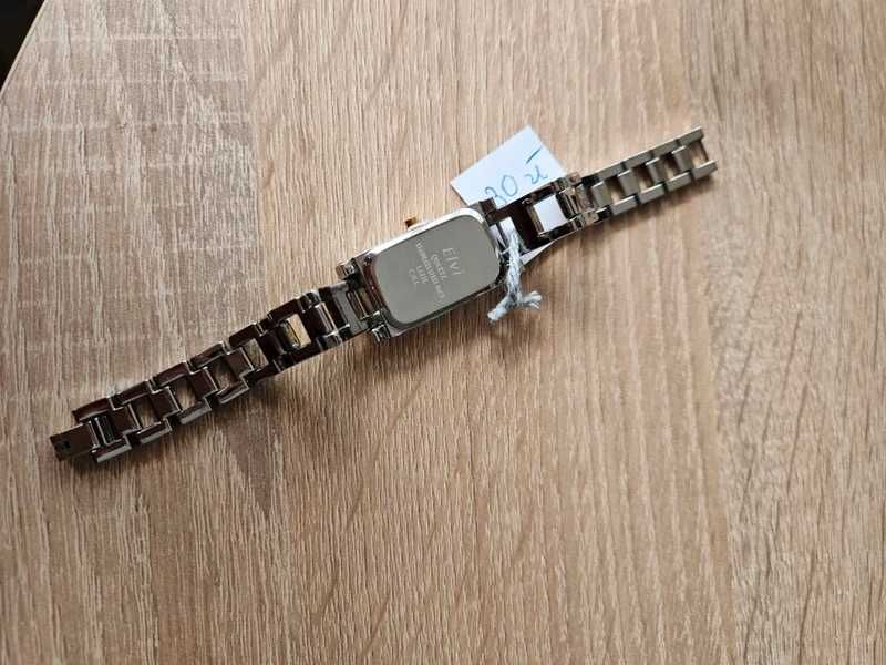 Zegarek damski Elvi – stylowy i elegancki, nowa bateria, stan bardzo d
