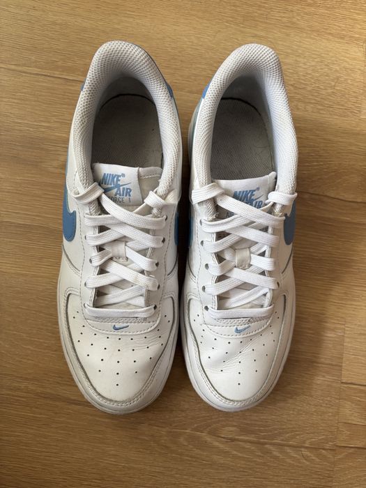 Nike air force 1 biało-niebieskie 40