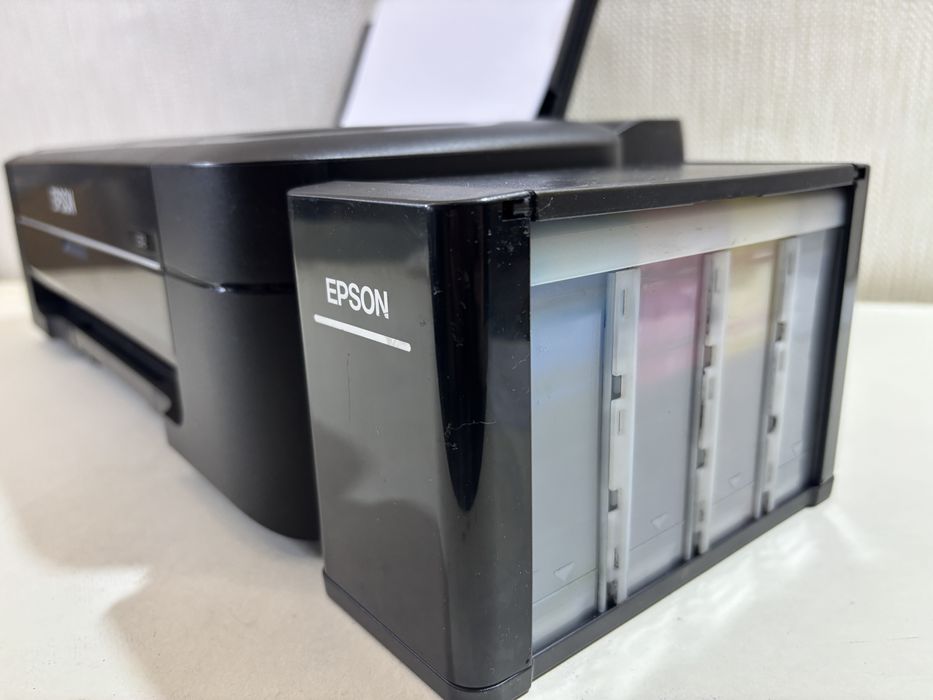 Фотопринтер EPSON L312 с заводской СНПЧ
