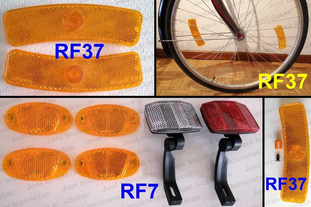 Reflectores de bicicleta clássica, pasteleira, montanha, criança