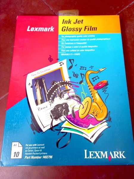 Papel fotográfico Lexmark