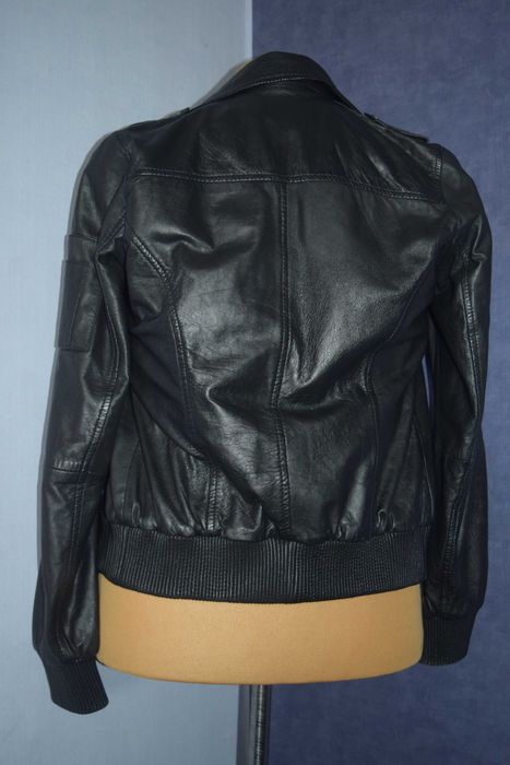 Lee Cooper Kurtka skórzana męska skóra delikatna i miękka _S