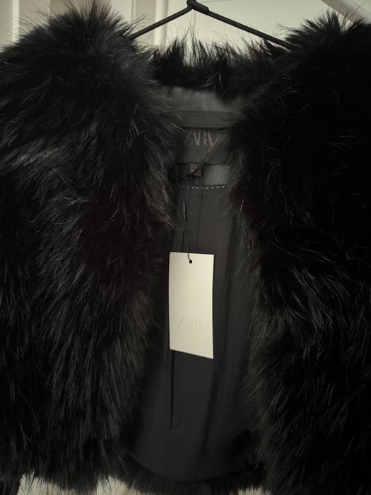 Шубка, шуба  коротка zara