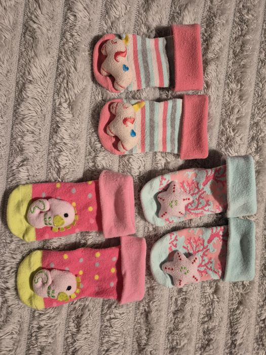 Zestaw skarpetek z grzechotkami YO! CLUB