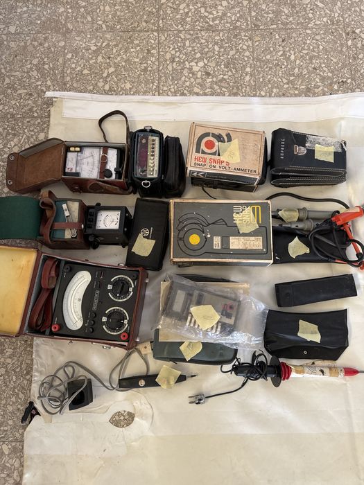 Conjunto de ferramentas indistriais. refrigeracao / mecanica / electic