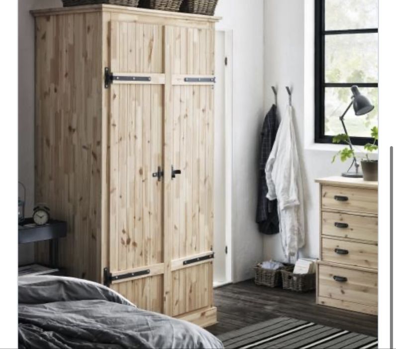 Szafa drewniana Ikea Fjall