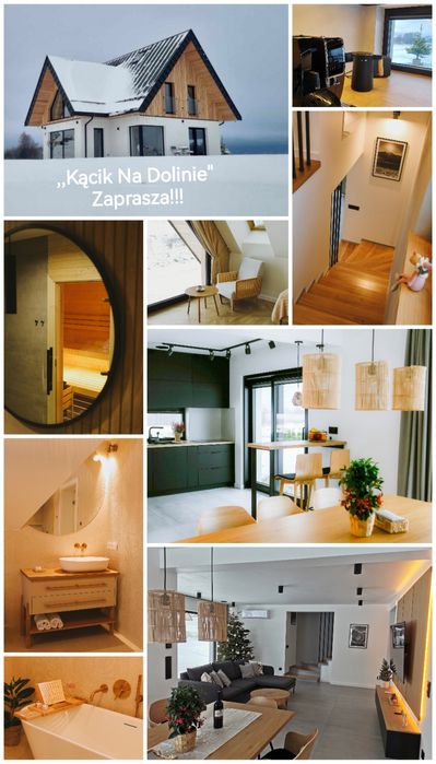 Domek w górach, ferie, wynajmę, sauna, balia,jacuzzi Białka Tatrzańska